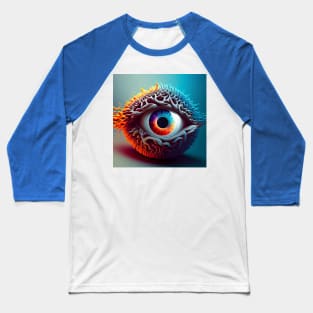 Mysterious Colorful Eye Baseball T-Shirt